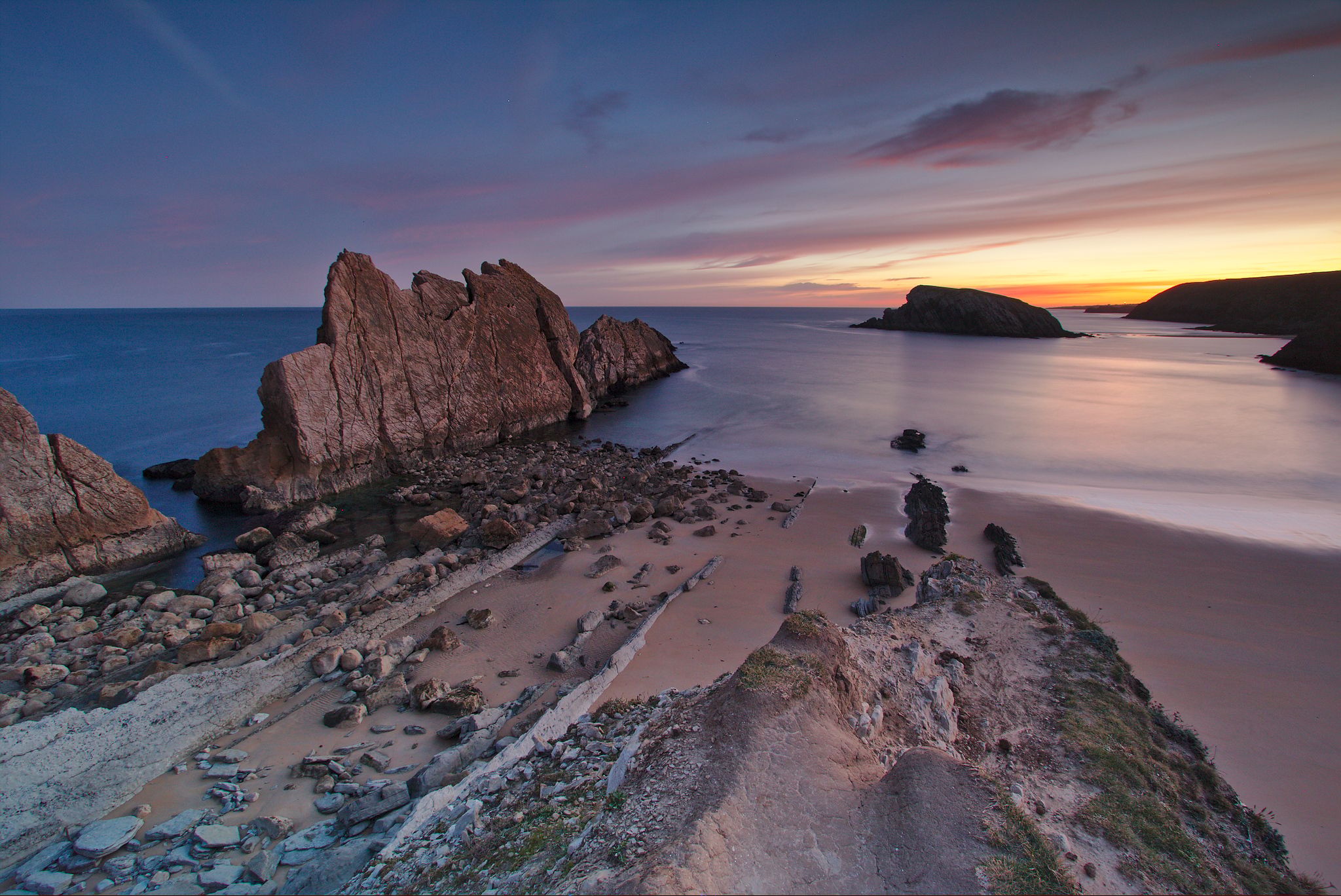 Cantabria, Playa La Arnia, Spain