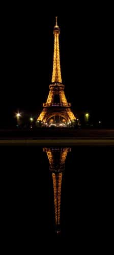 Eiffel Tower from Parc du Champs de Mars