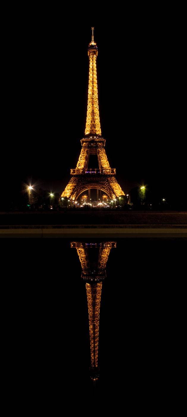 Eiffel Tower from Parc du Champs de Mars, France