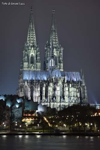 Cologne Cathedral from Severinsbridge