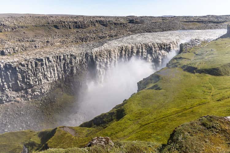 Dettifoss, western side (frontal view)