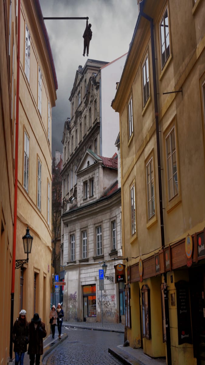 Hanging man, Czech Republic