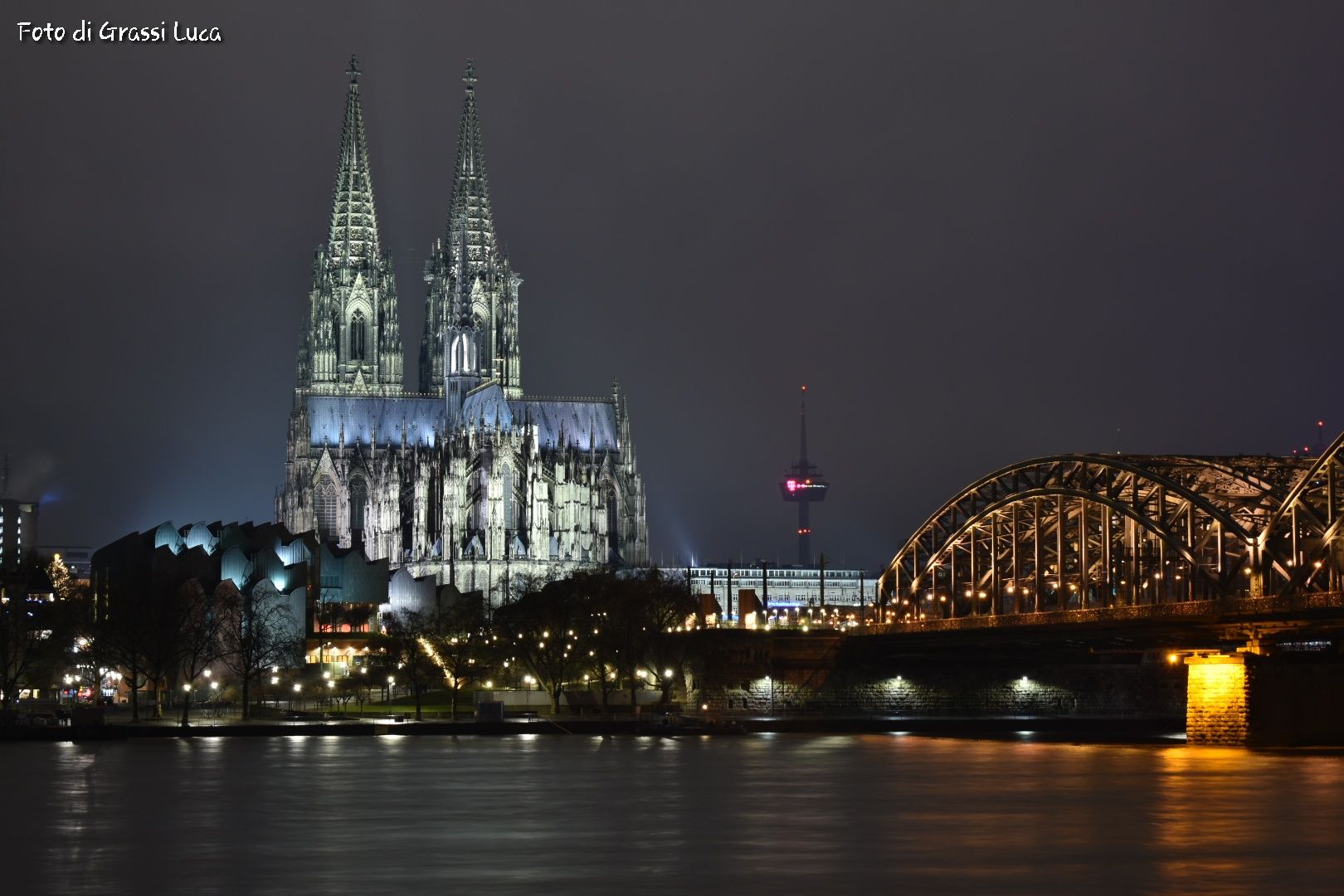 Hohenzollern Bridge with Cologne Cathedral, Cologne, Germany
