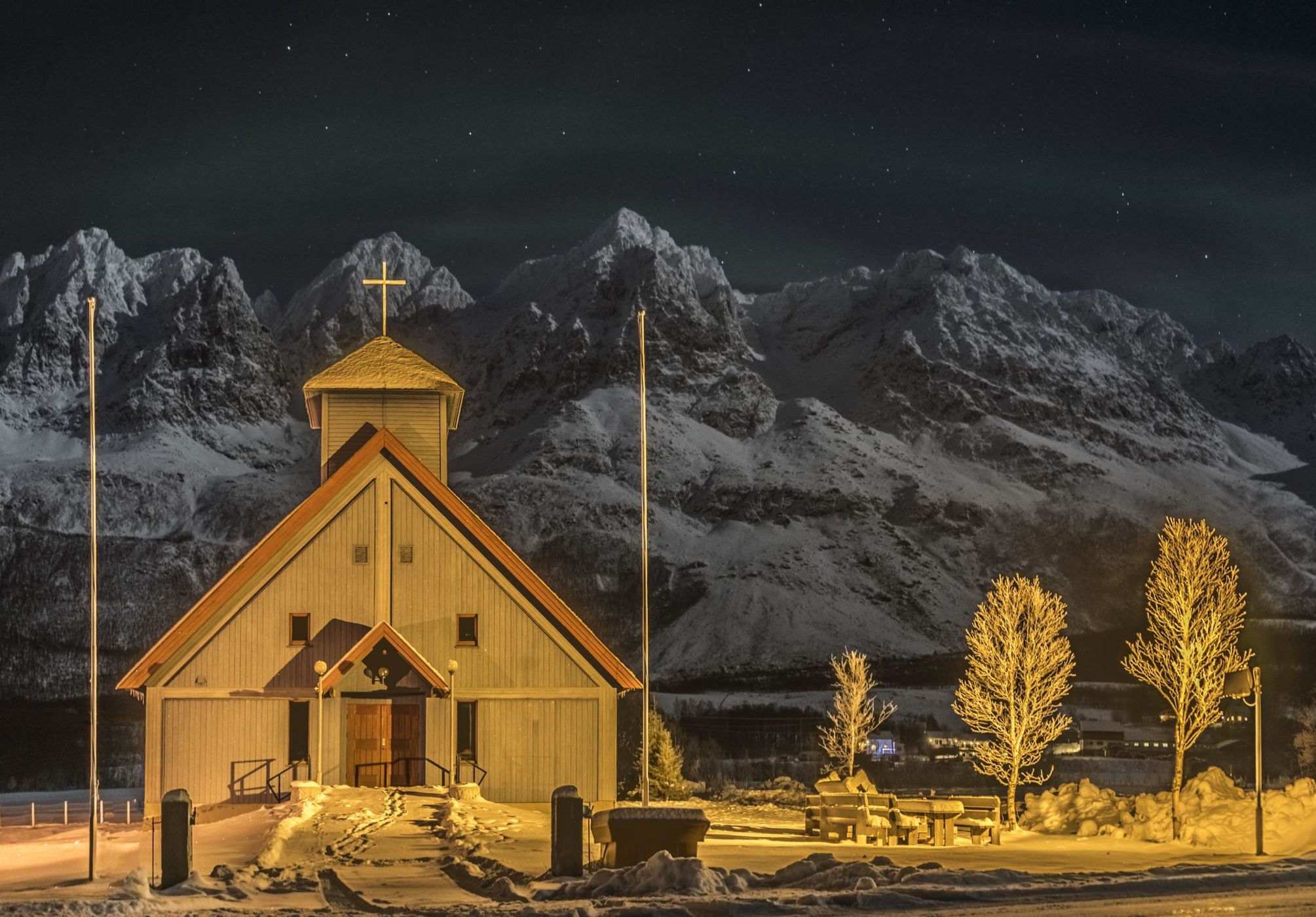 Lakselvbukt Church, Norway
