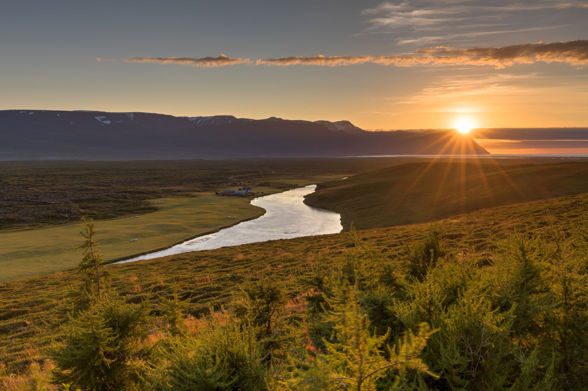 Laxá í Aðaldal, Norðurland eystra, Iceland, Iceland