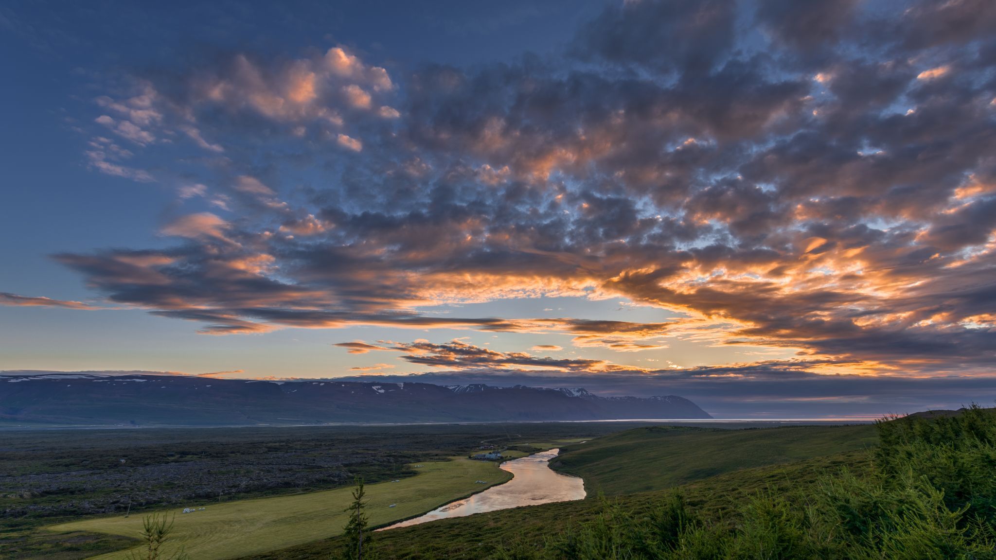 Laxá í Aðaldal, Norðurland eystra, Iceland, Iceland