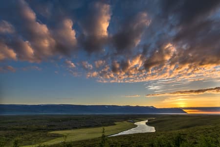 Laxá í Aðaldal, Norðurland eystra, Iceland