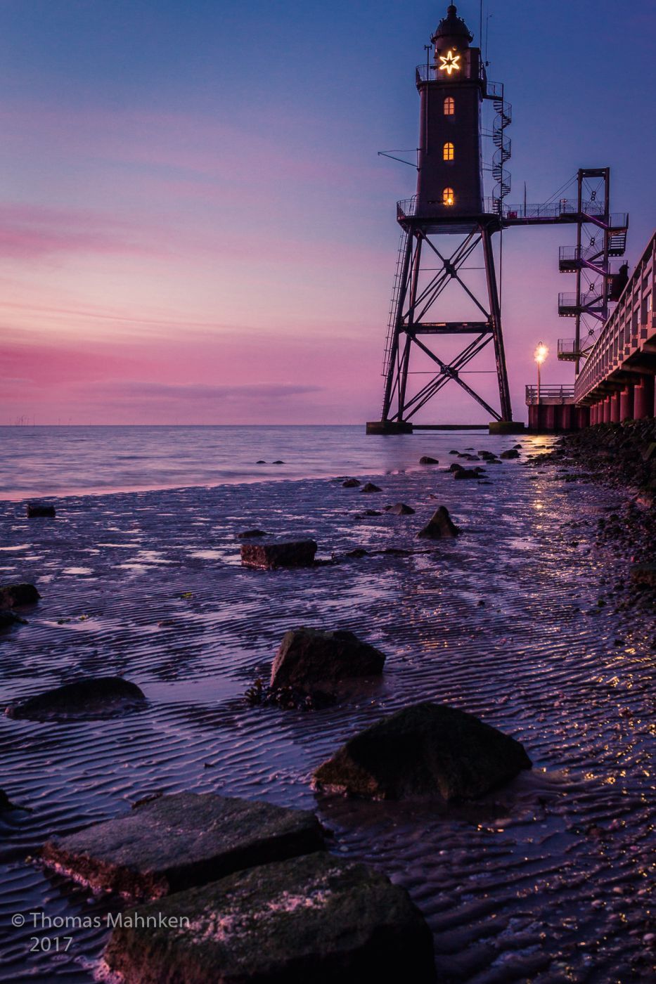 Lighthouse Obereversand, Germany