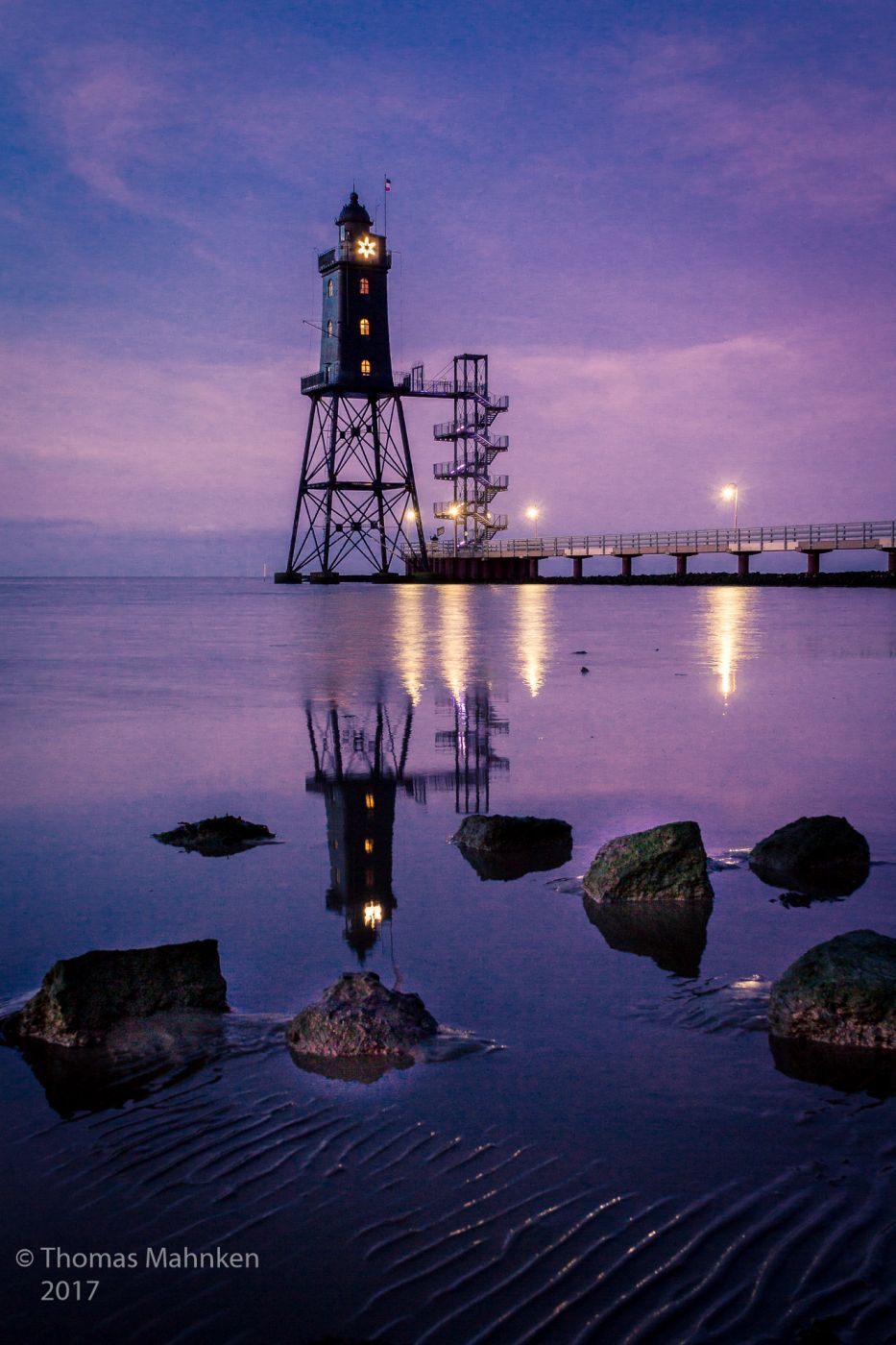 Lighthouse Obereversand, Germany