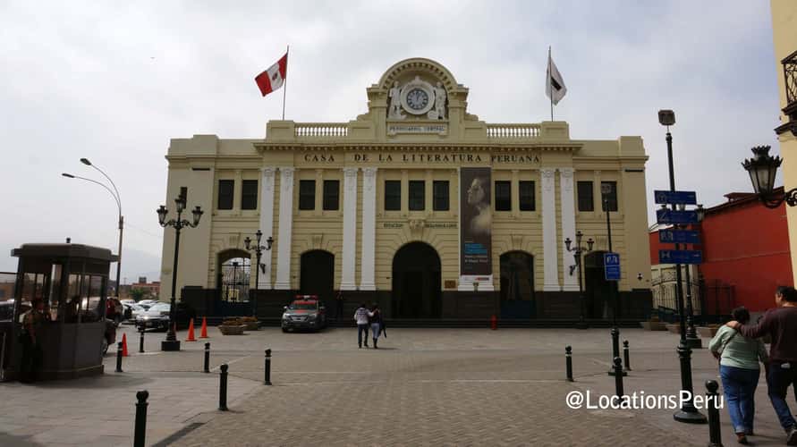 Lima PERU Main plaza and Basilica Convento San Francisco.
