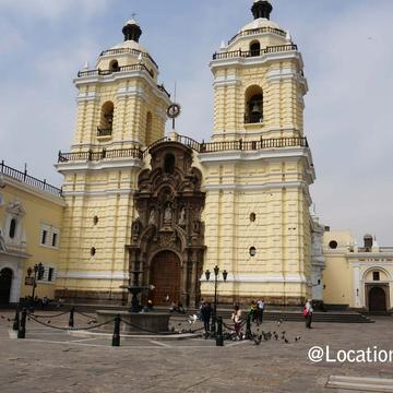 Lima PERU Main plaza and Basilica Convento San Francisco., Peru