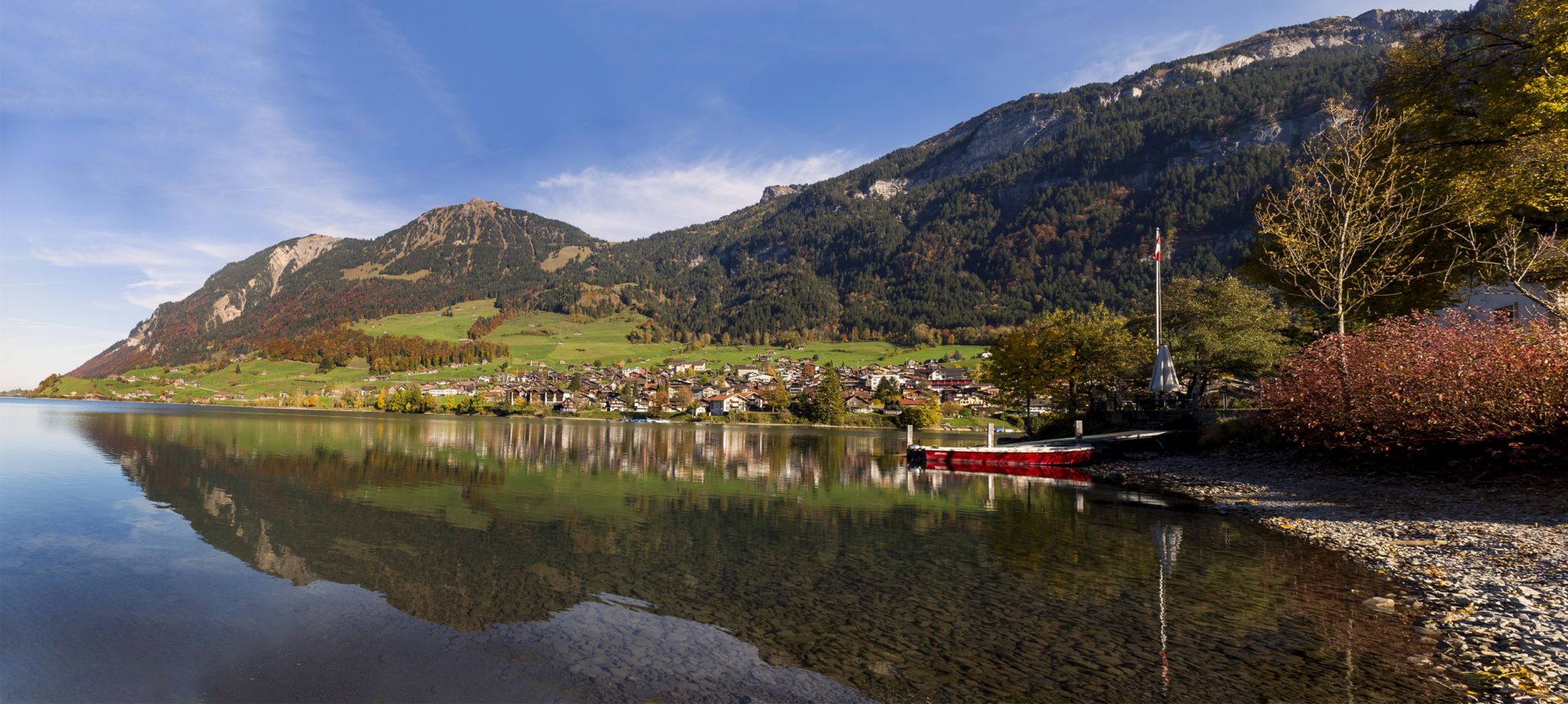 Lungern panorama, Switzerland