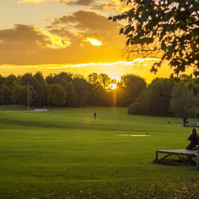 Ostpark In Munich, Germany