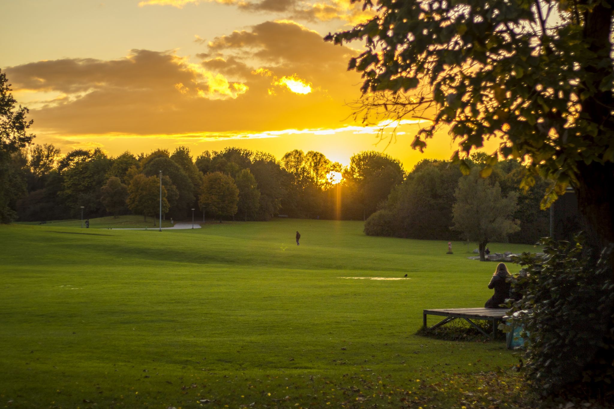 Ostpark In Munich, Germany