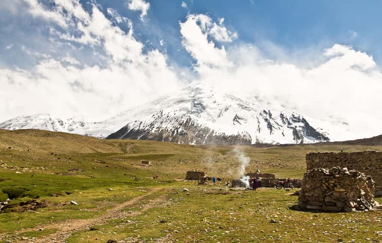 Pamir plateau at 4200m