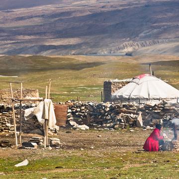 Pamirhochplateau auf 4200m, Tajikistan