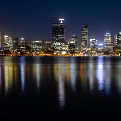 Perth city skyline, Australia