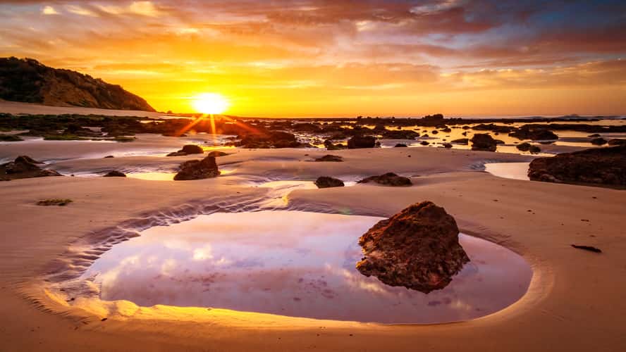 Praia da Oura Beach, Albufeira