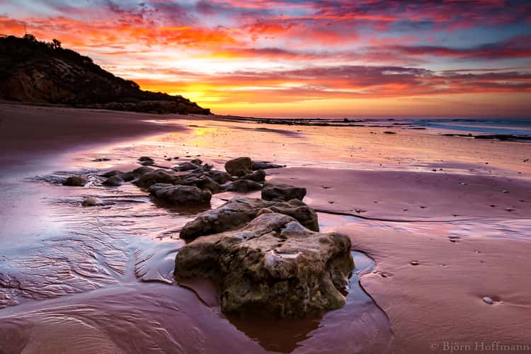 Praia da Oura Beach, Albufeira