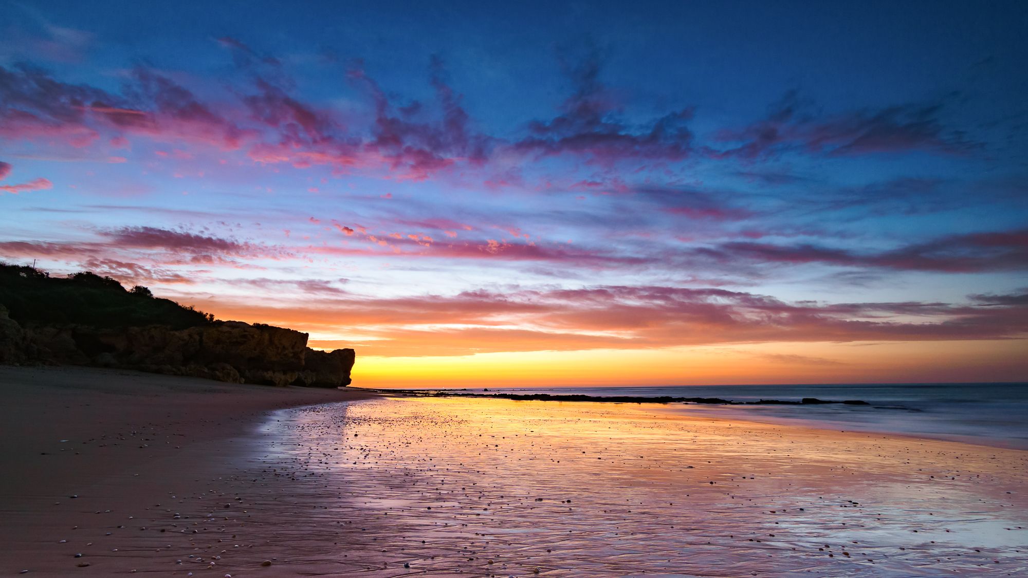 Praia da Oura Beach, Albufeira, Portugal