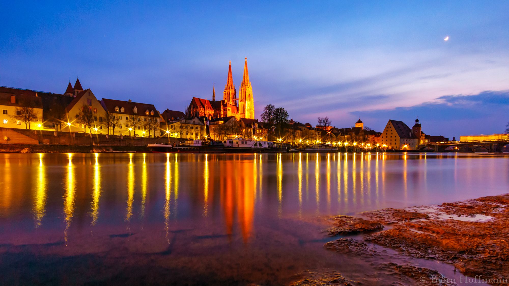 Regensburg Donau Bridge, Germany