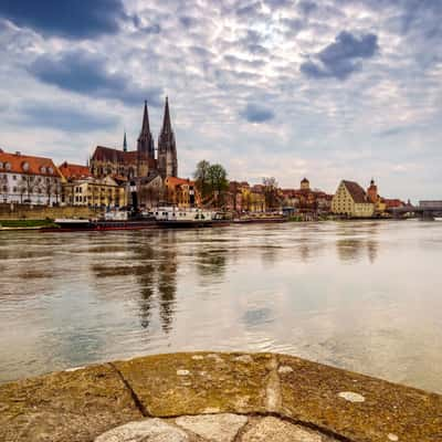 Regensburg Donau Bridge, Germany