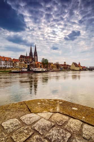 Regensburg Donau Bridge
