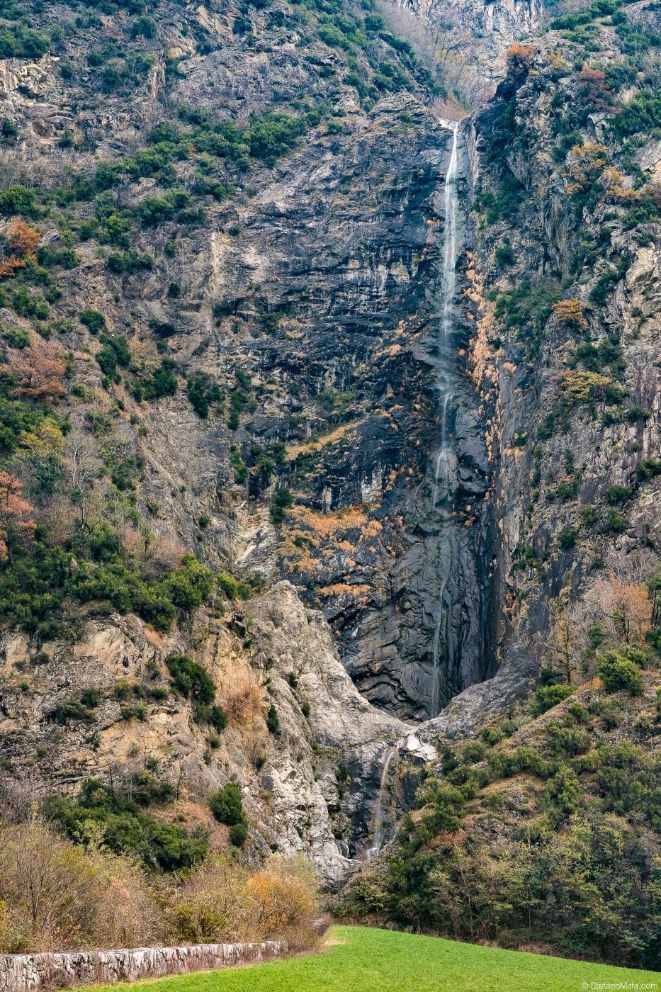 Somaggia's Waterfall, Italy