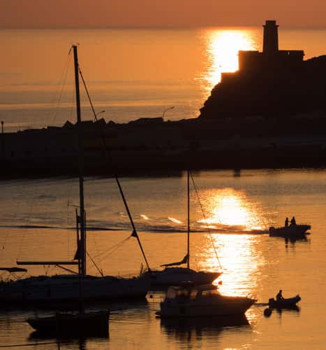 Sunset at Port de Sóller