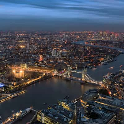 The view from the Shard, United Kingdom