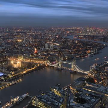 The view from the Shard, United Kingdom