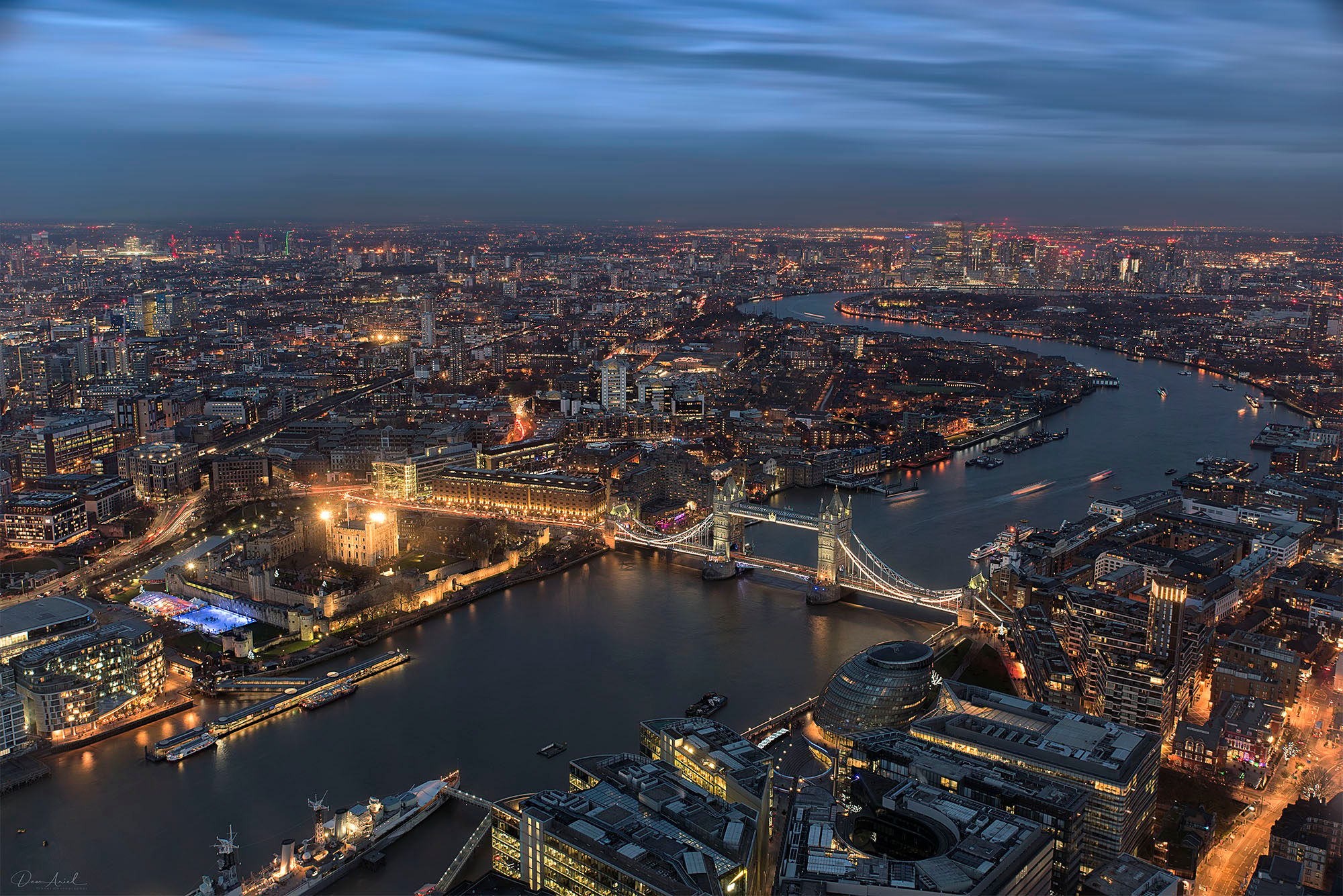 The view from the Shard, United Kingdom