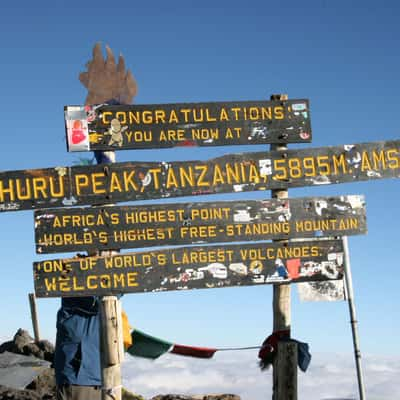 Uhuru peak, Tanzania