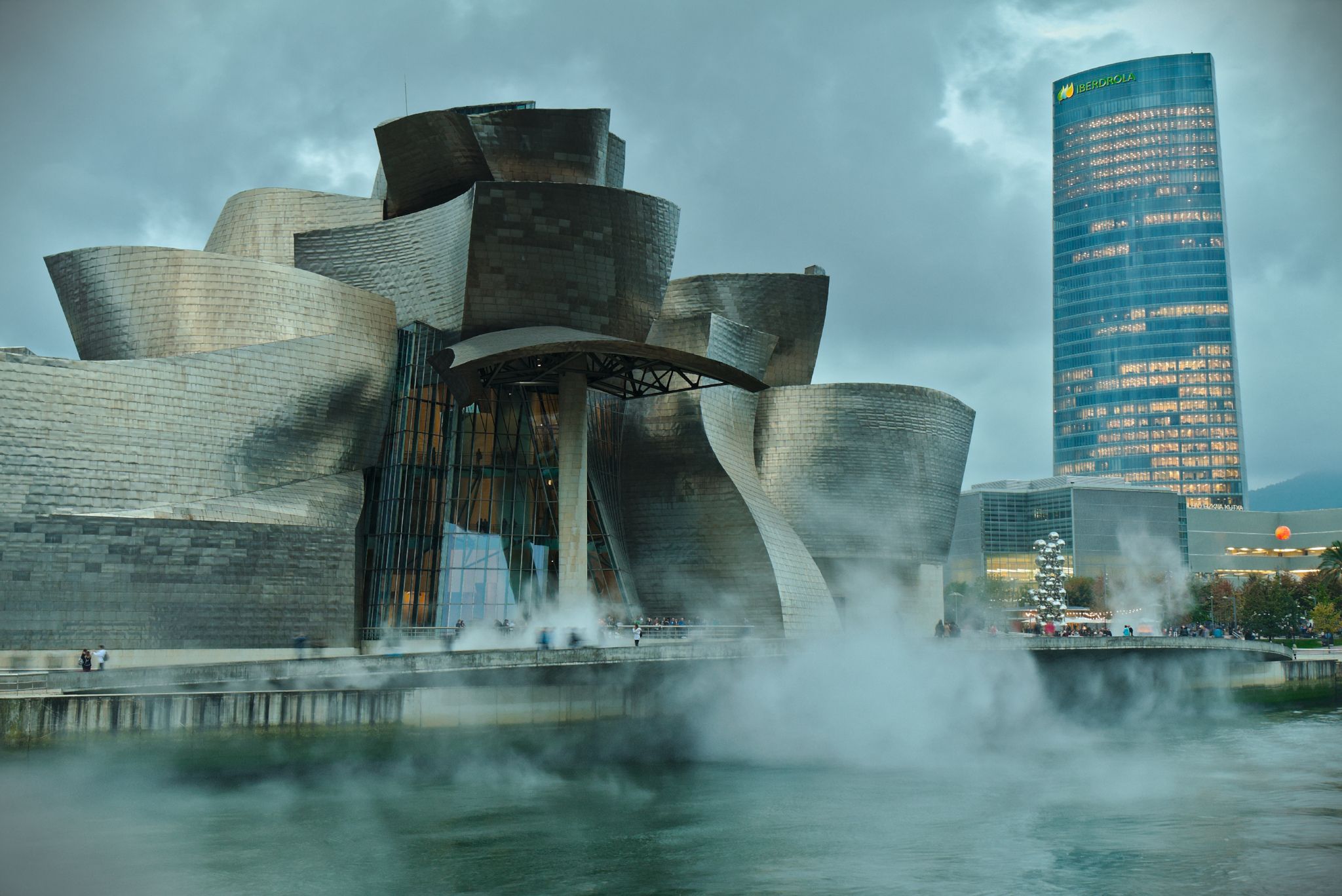 View of Guggenheim Museum, Spain