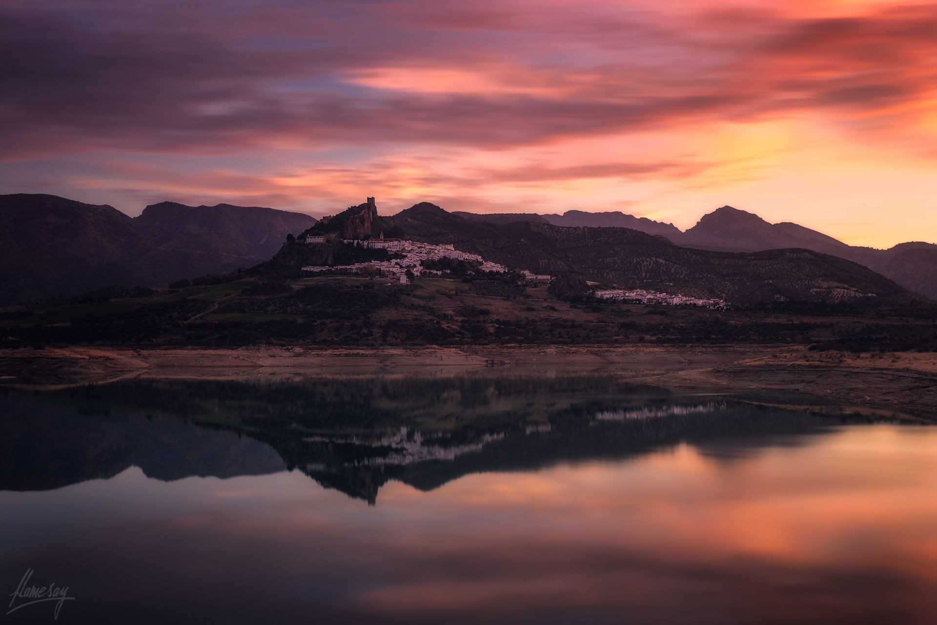 Vistas de Zahara de la Sierra, Spain