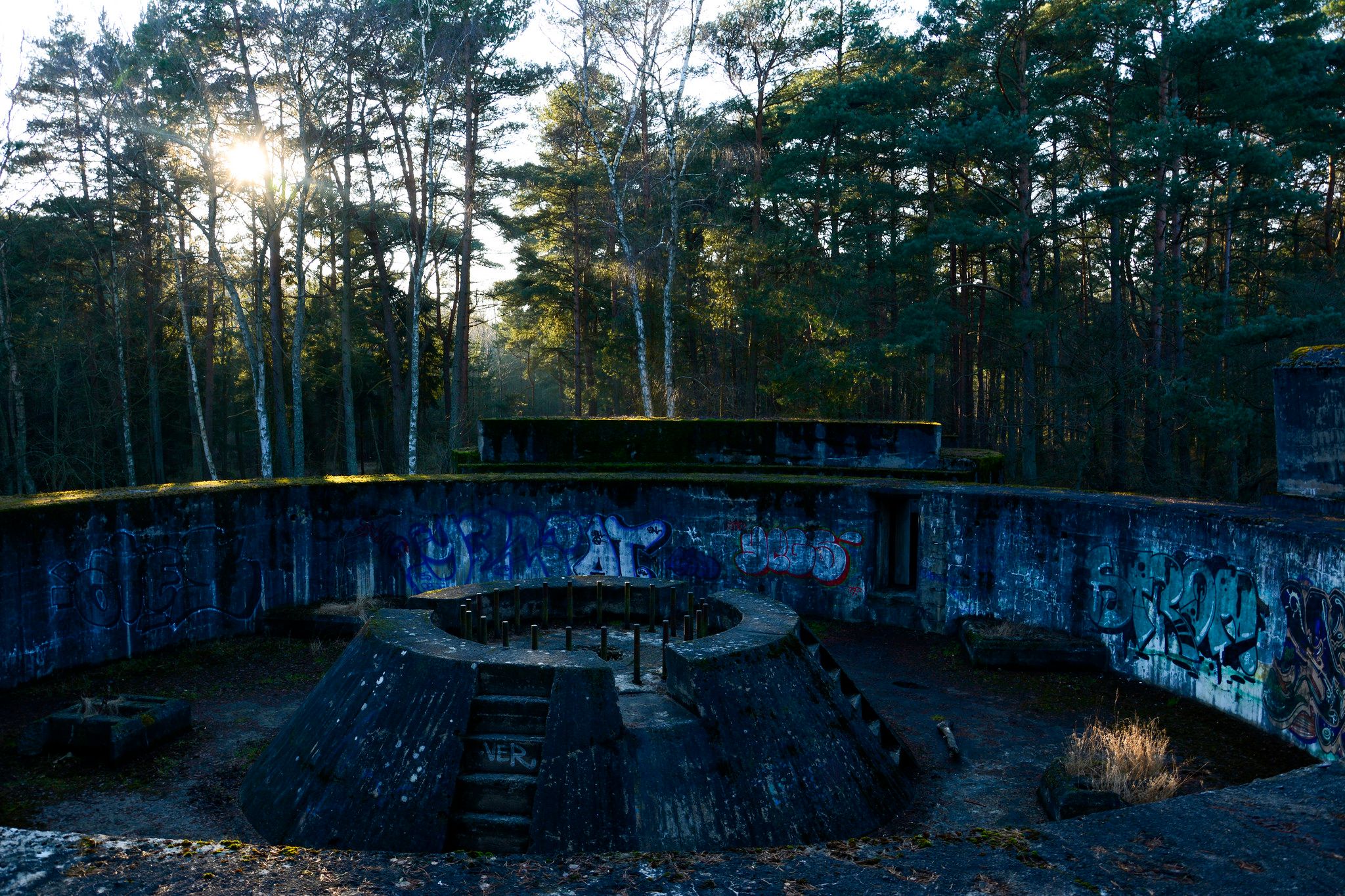 WW2 Bunkers at Dueodde, Denmark