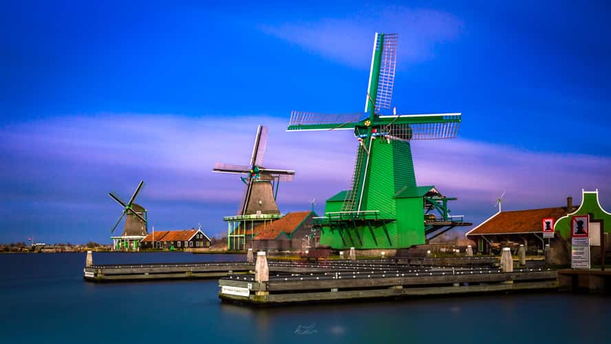 The mills of the Zaanse Schans