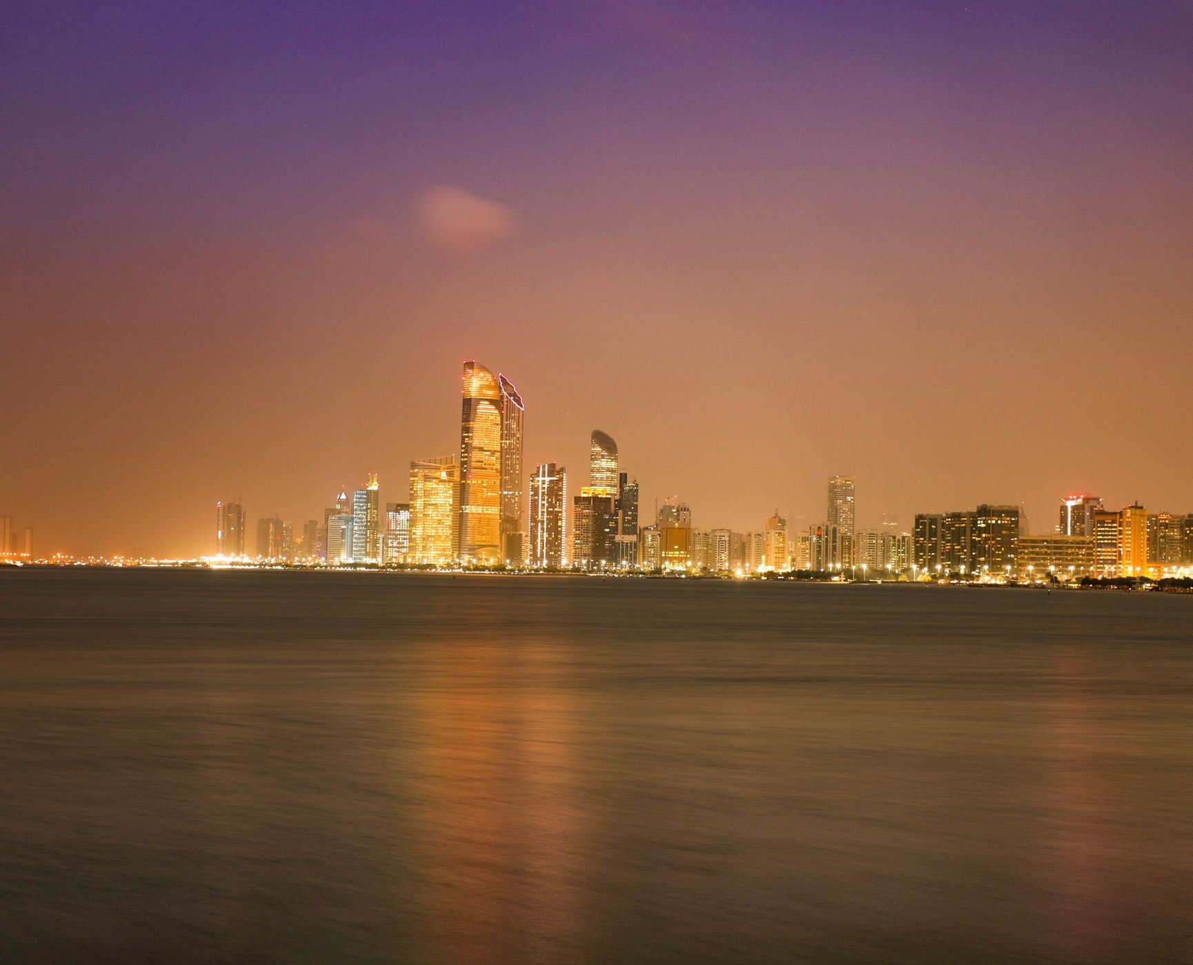 Abu Dhabi corniche, United Arab Emirates