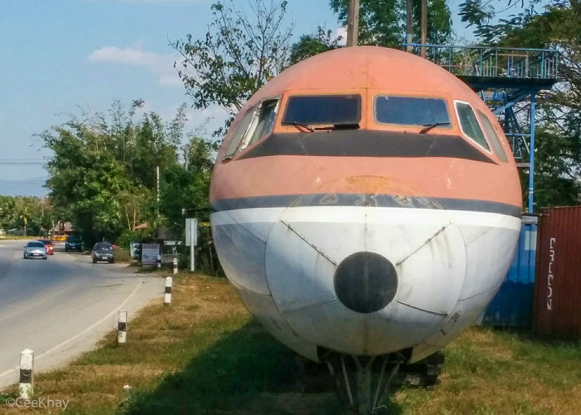 Airplane graveyard, Thailand