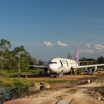Airplane graveyard, Thailand