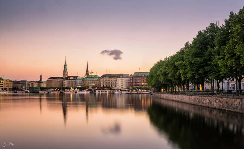 Binnenalster-View, Hamburg