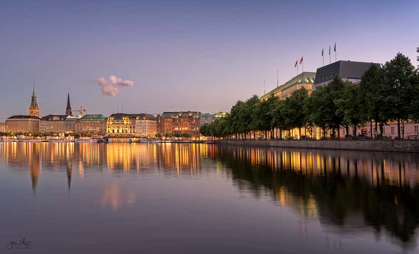 Binnenalster-View, Hamburg