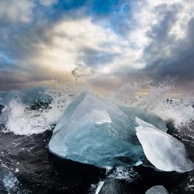 Black Diamond Beach, Iceland