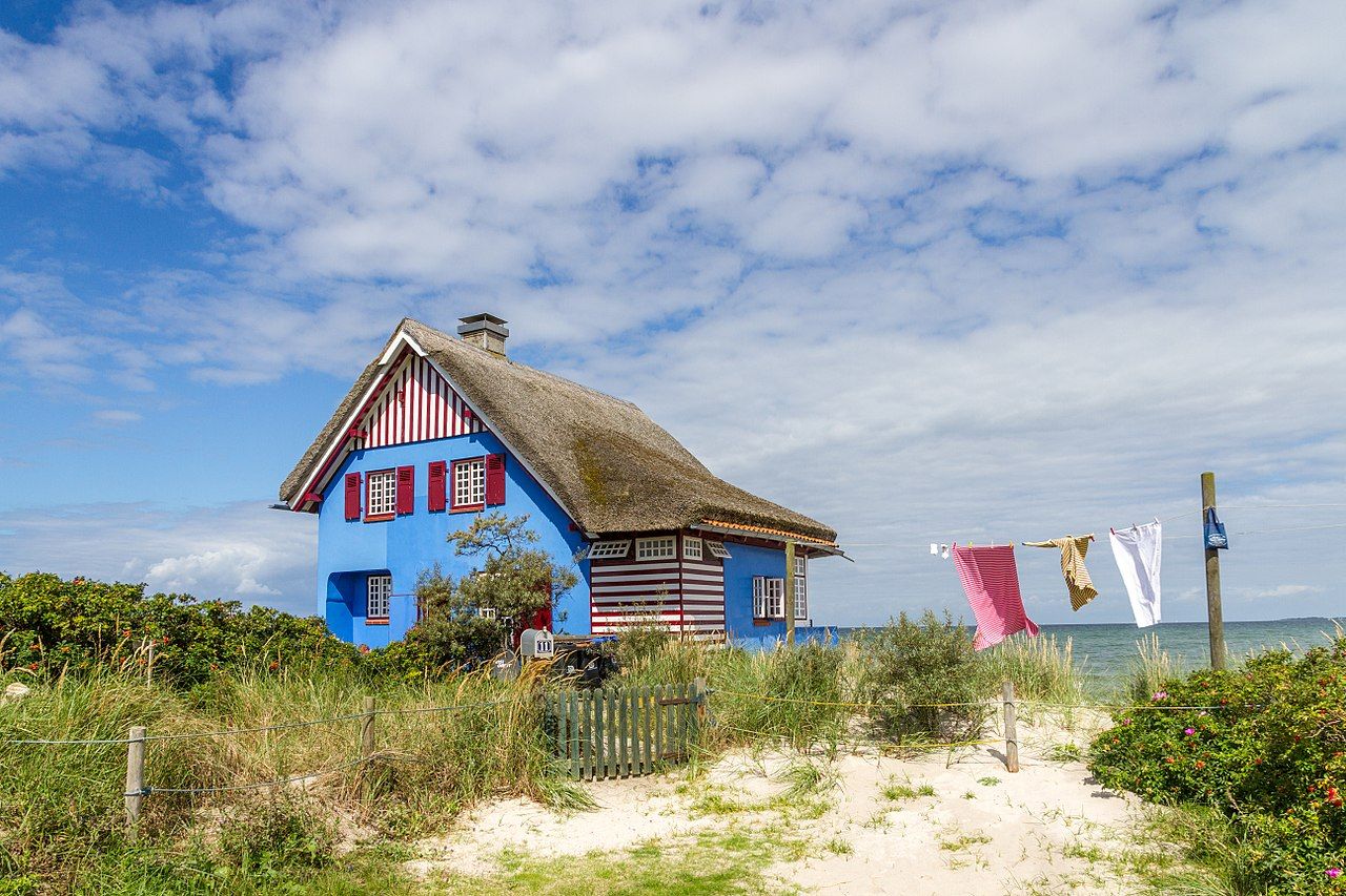 Blue House, Heiligenhafen, Germany