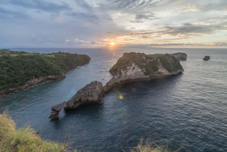 Blue Hour in Atuh, Nusa Penida