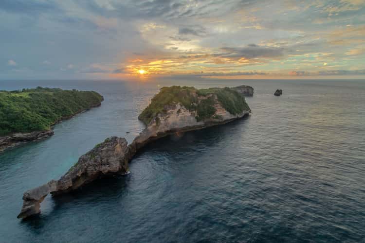 Blue Hour in Atuh, Nusa Penida