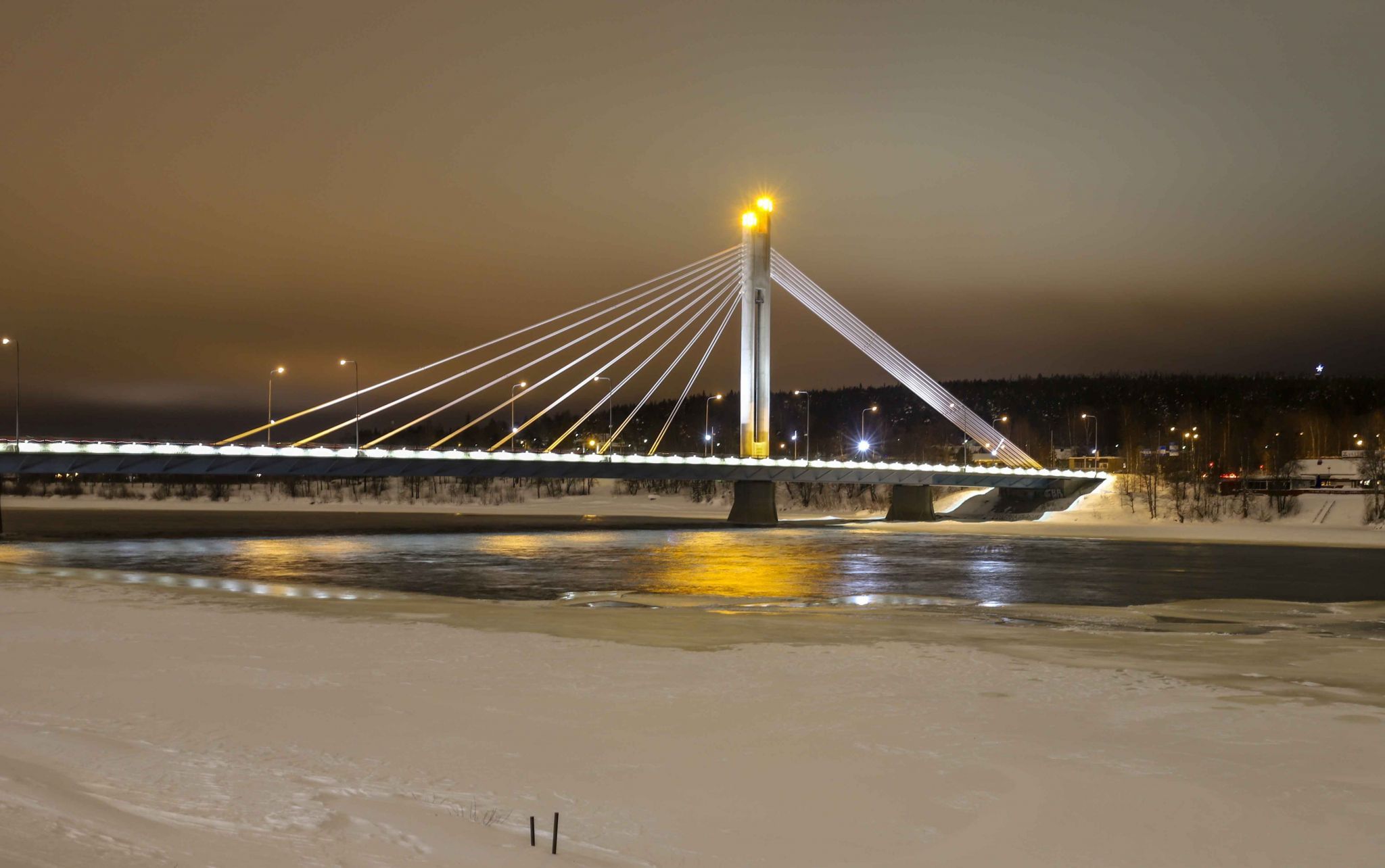 Candle Light Bridge, Finland