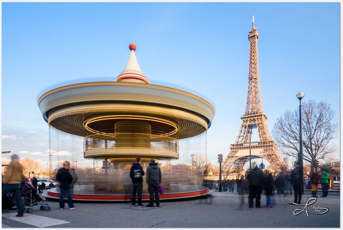 Carousel Tour Eiffel, France