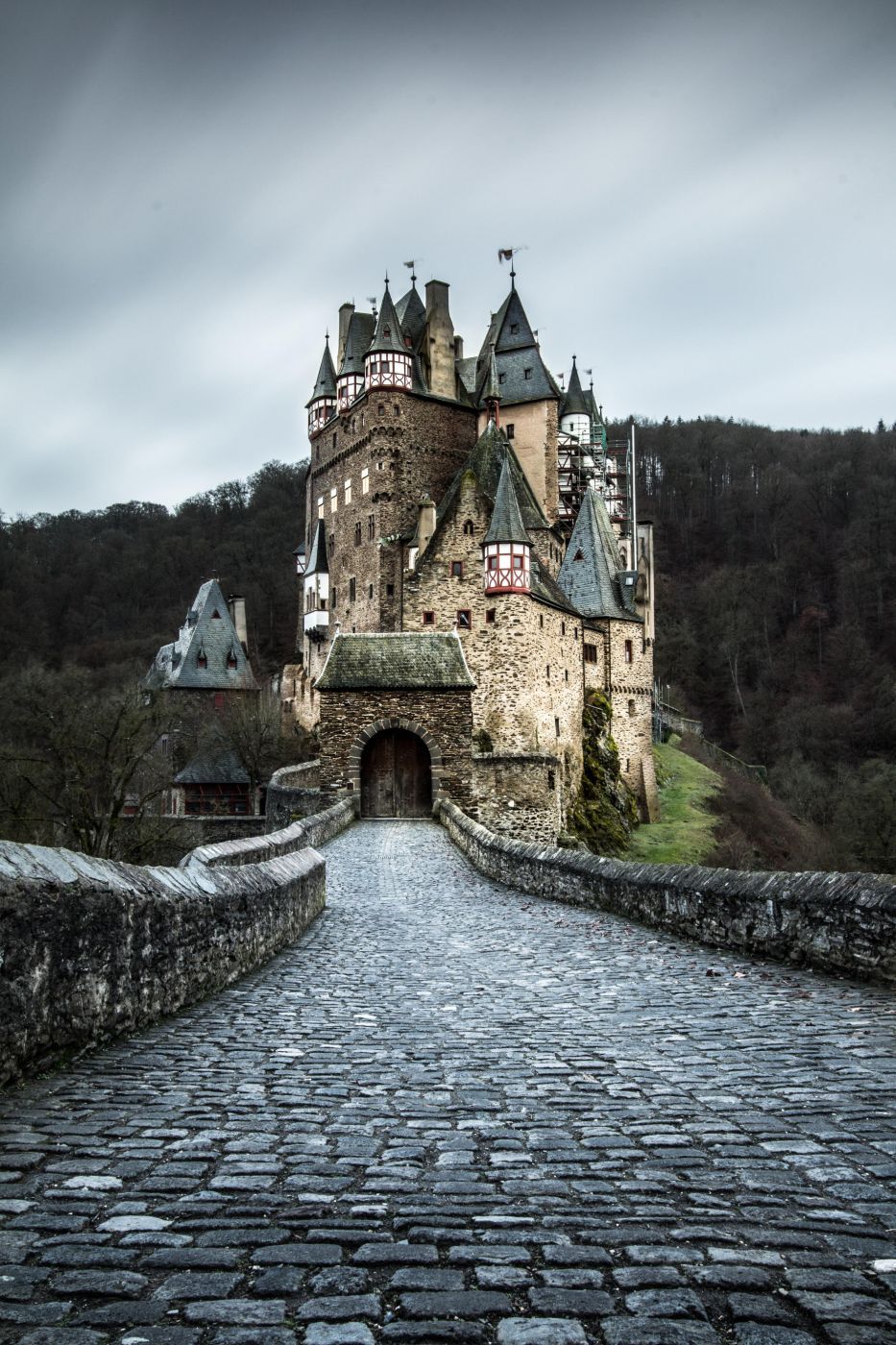 Gate of Eltz Castle, Wierschem, Germany