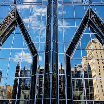 Entrance of PPG Place, USA